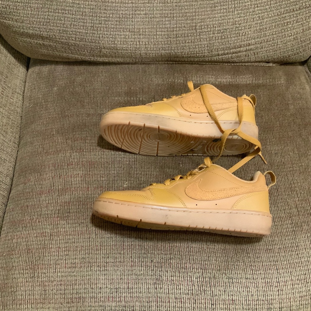 Youth Nike Tan Wheat Sneakers Size 6